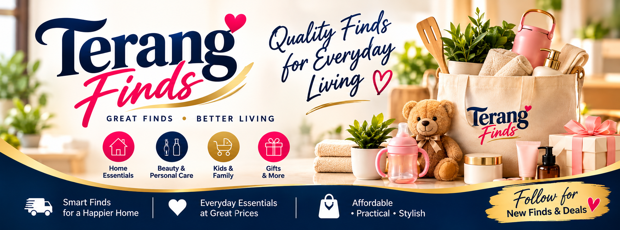 Terang Finds branded collection of home, personal care and gift essentials